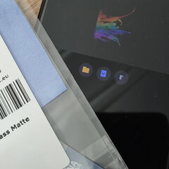 Apgo Matte Hybrid Glass цена и информация | Аксессуары для планшетов, электронных книг | pigu.lt