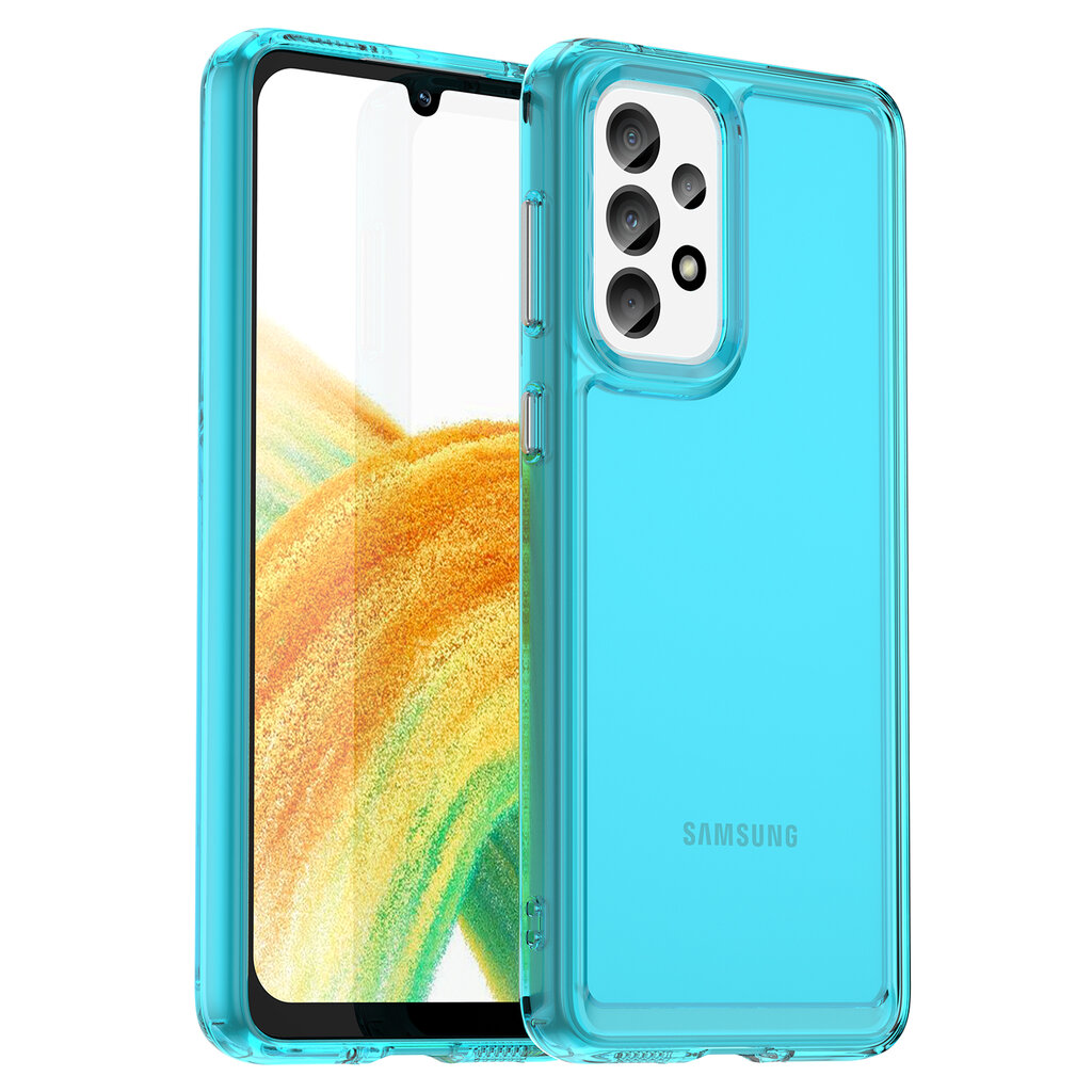 Newskin Clear Case Samsung A54 Šviesiai mėlynas kaina ir informacija | Telefono dėklai | pigu.lt