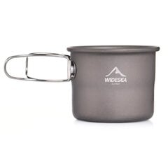 Кемпинговая алюминивая кружка для кофе/чая Widesea 200 мл цена и информация | Котелки, туристическая посуда и приборы | pigu.lt