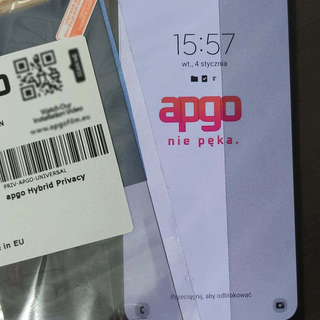 Apgo Hybrid Glass Privacy цена и информация | Apsauginės plėvelės telefonams | pigu.lt