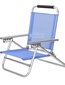 Sulankstoma kėdė Songmics, mėlyna цена и информация | Lauko kėdės, foteliai, pufai | pigu.lt
