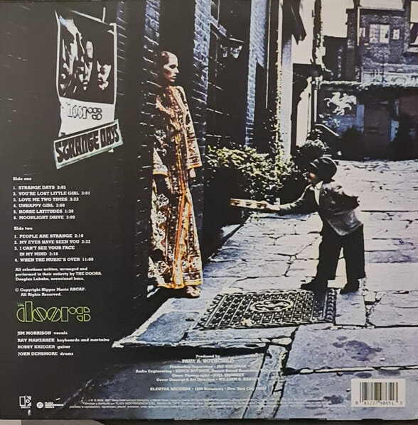 Vinilinė plokštelė The Doors Strange Days цена и информация | Vinilinės plokštelės, CD, DVD | pigu.lt