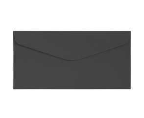 Декоративные конверты DL, 10 шт., черный цвет цена и информация | Канцелярские товары | pigu.lt