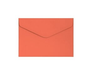 Декоративные конверты C6, 10 шт., оранжевые цена и информация | Канцелярские товары | pigu.lt