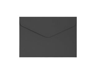 Декоративные конверты C6, 10 шт., черные цена и информация | Kanceliarinės prekės | pigu.lt