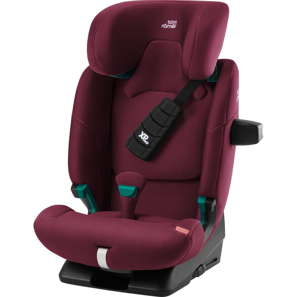 Britax Romer automobilinė kėdutė Advansafix Pro, 9-36 kg, Burgundy Red kaina ir informacija | Autokėdutės | pigu.lt