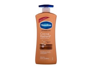 Vaseline Intensive Care Cocoa Butter Radiant Body Lotion 20.3 Ounces цена и информация | Кремы, лосьоны для тела | pigu.lt