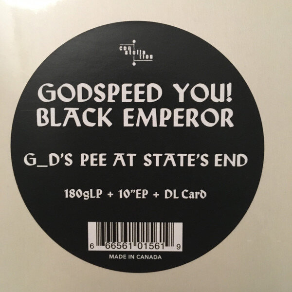 Vinilinė plokštelė Godspeed You! Black Emperor G_d's Pee At State's End! kaina ir informacija | Vinilinės plokštelės, CD, DVD | pigu.lt