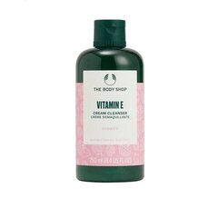 Кремовый очищающее средство The Body Shop Vitamin E, 250 мл цена и информация | Средства для очищения лица | pigu.lt