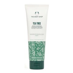 Prausimosi putos The Body Shop Tea Tree, 125 ml kaina ir informacija | Veido prausikliai, valikliai | pigu.lt