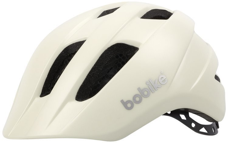 Vaikiškas dviračių šalmas Bobike Exclusive Plus, baltas kaina ir informacija | Šalmai | pigu.lt