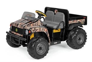 Dvivietis vaikiškas elektromobilis Peg Perego John Deere Gator Camo 12V/350W kaina ir informacija | Elektromobiliai vaikams | pigu.lt