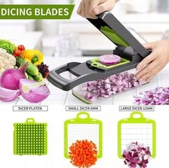 Овощерезка Dicer ProTone 14в1, 12 частей цена и информация | Кухонная утварь | pigu.lt