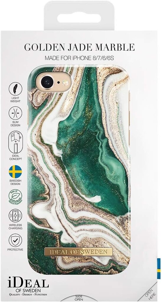 IDeal Of Sweden Golden Jade Marble цена и информация | Telefono dėklai | pigu.lt