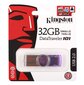 Atmintinė KINGSTON DataTraveler 101 G2 32 GB, USB 2.0, Violetinė kaina ir informacija | USB laikmenos | pigu.lt