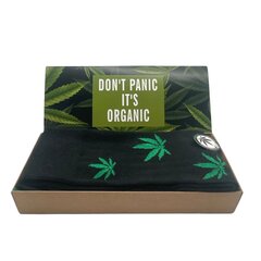 Originalios kojinės Don't Panic Organic dovanų dėžutėje 2 poros, juodos kaina ir informacija | Originalios kojinės | pigu.lt