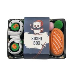 Оригинальные носки в подарочной коробке Sushi, 3 шт. цена и информация | Originalios kojinės | pigu.lt