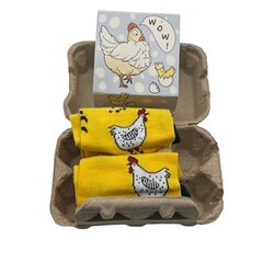 Оригинальные носки в подарочной коробке Hen and Chick цена и информация | Оригинальные носки | pigu.lt