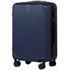 Didelis lagaminas Wings, L, mėlynas kaina ir informacija | Lagaminai, kelioniniai krepšiai | pigu.lt
