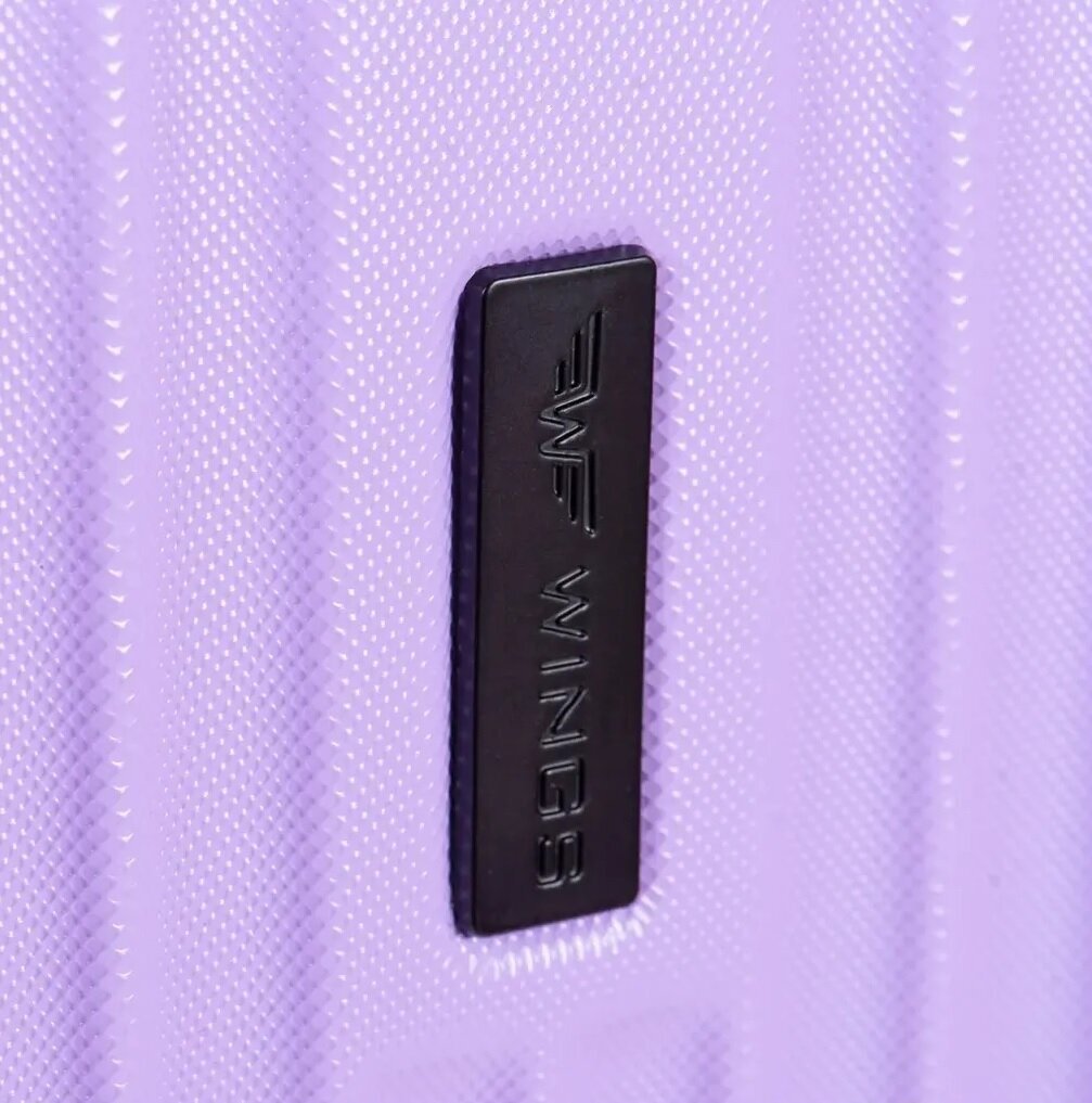 Mažas lagaminas Wings, S, violetinis kaina ir informacija | Lagaminai, kelioniniai krepšiai | pigu.lt