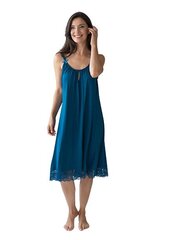 Ночная рубашка из вискозы Lega NMV102, синий цена и информация | Женские пижамы, ночнушки | pigu.lt