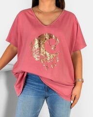 Блузка женская Merry Rose, розовая цена и информация | Женские блузки, рубашки | pigu.lt