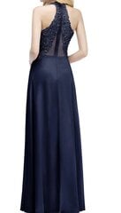 Длинное женское платье Misshow, темно-синее цена и информация | Платья | pigu.lt