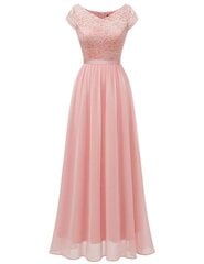 Suknelė moterims DressTells, rožinė kaina ir informacija | Suknelės | pigu.lt