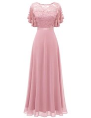 Длинное женское платье DressTells, розовый цена и информация | Платья | pigu.lt