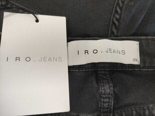 IRO IRO.JEANS Moterims Jarodcla Aptempti džinsai Juoda 29W, 3662091675153 kaina ir informacija | Džinsai moterims | pigu.lt