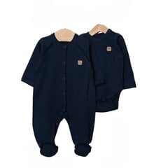Komplektas kūdikiams Vilaurita, mėlynas цена и информация | Комплекты одежды для новорожденных | pigu.lt