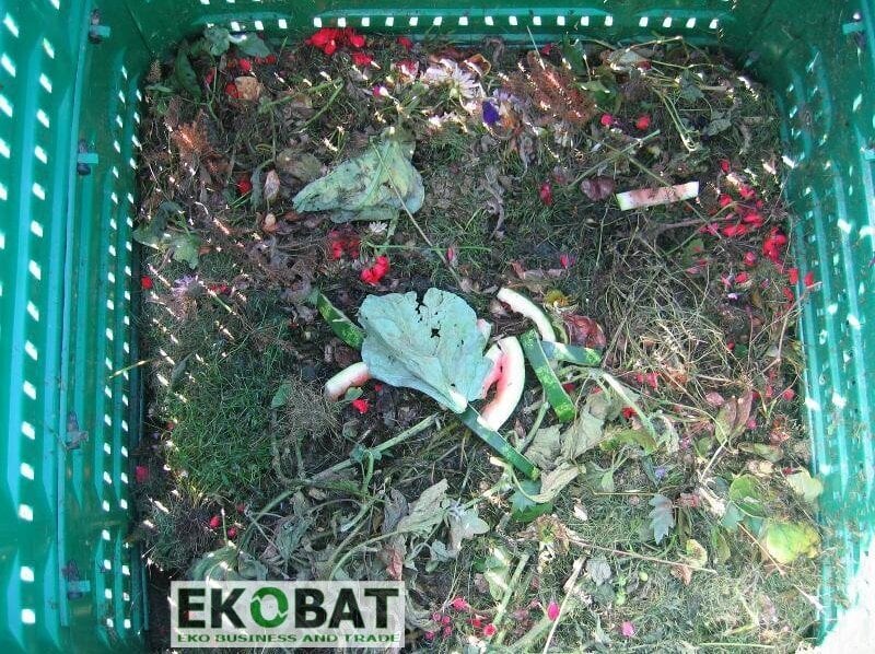 Komposteris Ekobat, 720l kaina ir informacija | Komposto dėžės, lauko konteineriai | pigu.lt