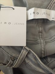 IRO IRO.JEANS Moterims REBECCA AG767 Aptempti džinsai Pilka Šviesiai pilka 30, J21070705148/30 kaina ir informacija | Džinsai moterims | pigu.lt