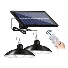 Садовый светильник с солнечной батареей и пультом цена и информация | Уличные светильники | pigu.lt