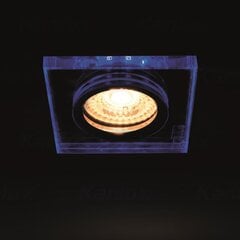 Стеклянный светильник со светодиодной лентой SOREN L-BL цена и информация | Потолочные светильники | pigu.lt