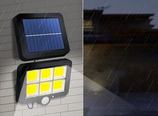 Lauko šviestuvas su saulės baterija Berimax OX-239, juodas цена и информация | Уличные светильники | pigu.lt