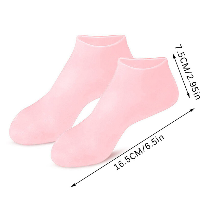 Silikoninės pėdų kaukės - kojinės kaina ir informacija | Kūno kremai, losjonai | pigu.lt