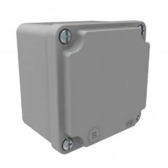 Aliuminio paviršiaus dėžutė 80x80x73 1 vnt цена и информация | Выключатели, розетки | pigu.lt