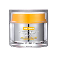 Лифтинг-крем с пептидами и 12% ниацинамида для ровного тона Medi-Peel Peptide 9 Vitanol PRO Cream 50ml цена и информация | Кремы для лица | pigu.lt