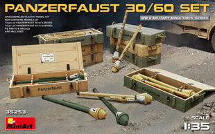 Klijuojamas modelis MiniArt 35253 Panzerfaust 30/60 Set 1/35 kaina ir informacija | Klijuojami modeliai | pigu.lt
