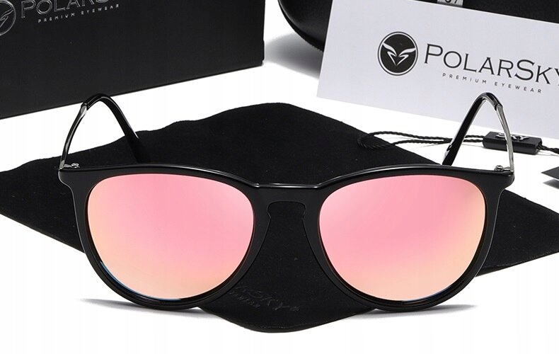 Ultravioletinių spindulių akiniai nuo saulės lengvi katės akių akiniai PolarSky цена и информация | Akiniai nuo saulės moterims | pigu.lt