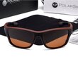 Sportiniai akiniai nuo saulės PolarSky, orandžiniai kaina ir informacija | Sportiniai akiniai | pigu.lt