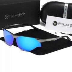 Akiniai nuo saulės PolarSky mėlyni kaina ir informacija | Sportiniai akiniai | pigu.lt