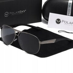 Poliarizuoti akiniai Uv400 Aviator PolarSky цена и информация | Легкие и мощные прозрачные защитные очки для велосипедов | pigu.lt