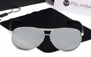 Poliarizuoti akiniai Uv400 Aviator PolarSky цена и информация | Солнцезащитные очки для мужчин | pigu.lt