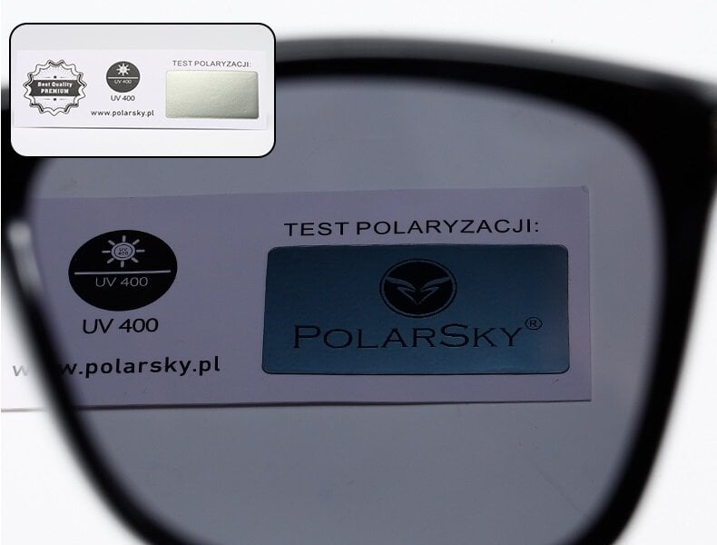 Akiniai nuo saulės aliuminiai Uv400 PolarSky fotochrominiai цена и информация | Akiniai nuo saulės vyrams | pigu.lt