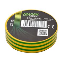 Izoliacinė juosta 20mx18mm geltonai žalia Izoliacinė juosta 20mx18mm geltonai žalia kaina ir informacija | Mechaniniai įrankiai | pigu.lt
