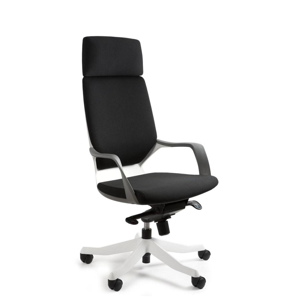 Ergonomiška kėdė Istuk Apollo, balta/juoda kaina ir informacija | Biuro kėdės | pigu.lt