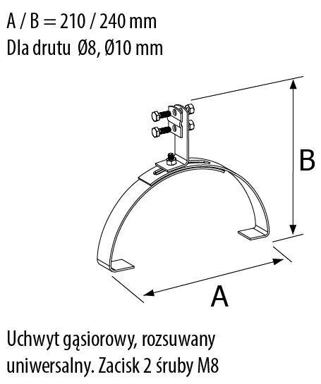 Išplečiamas kraigo gnybtas - R.8146 цена и информация | Tvirtinimo detalės | pigu.lt