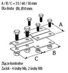 Valdymo jungtis 196958136 kaina ir informacija | Tvirtinimo detalės | pigu.lt